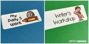 Even more back-to-school labels you can use as inspiration for your own classes. 